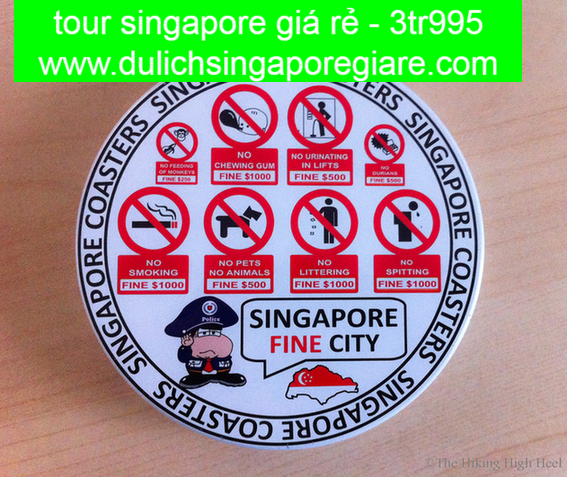 Những điều cấm kỵ khi du lịch Singapore 3tr995 Luật cấm ở Singapore & Những thực phẩm không được